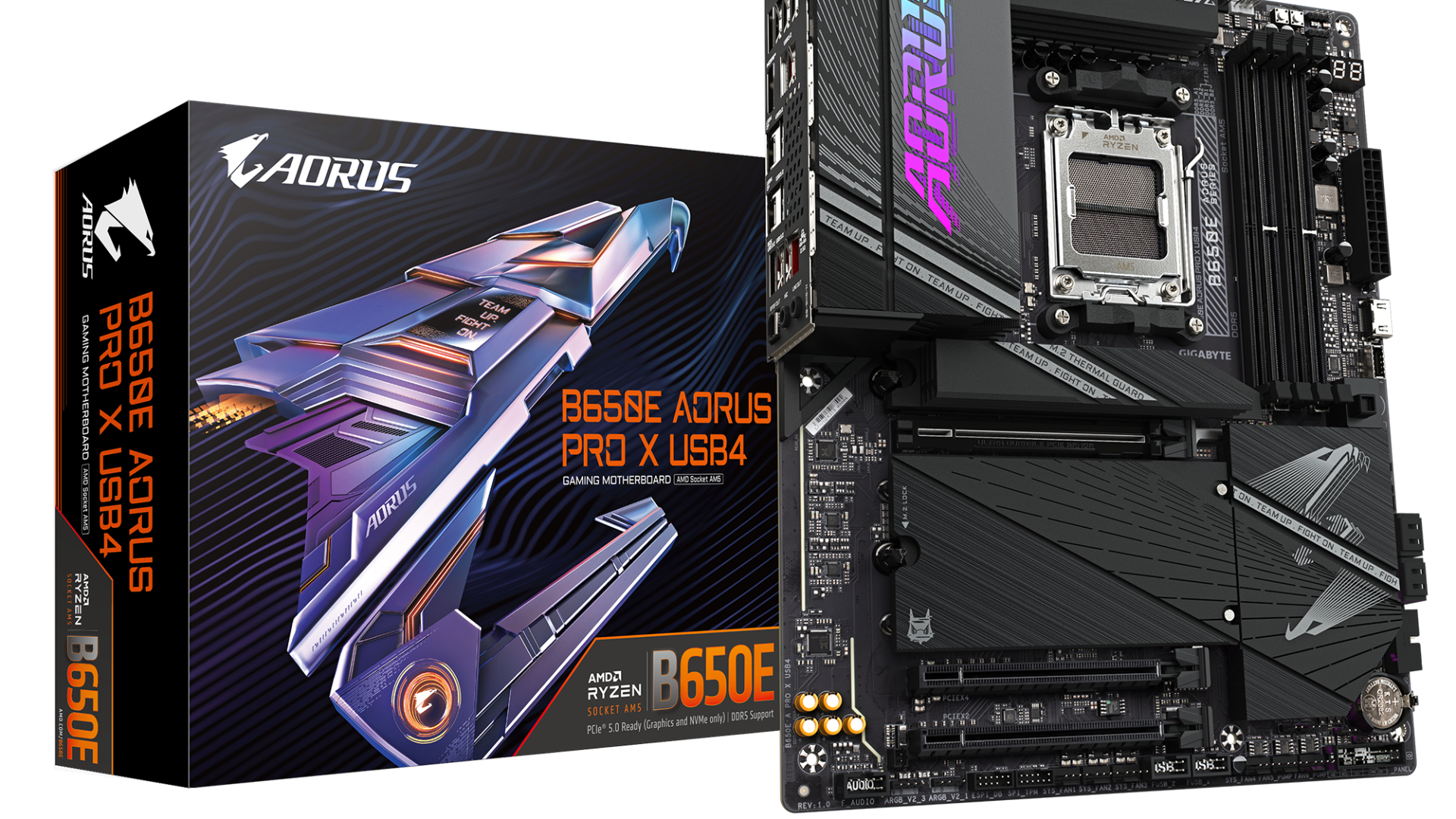 GIGABYTE presenta la nuova MoBo B650E AORUS PRO X USB4